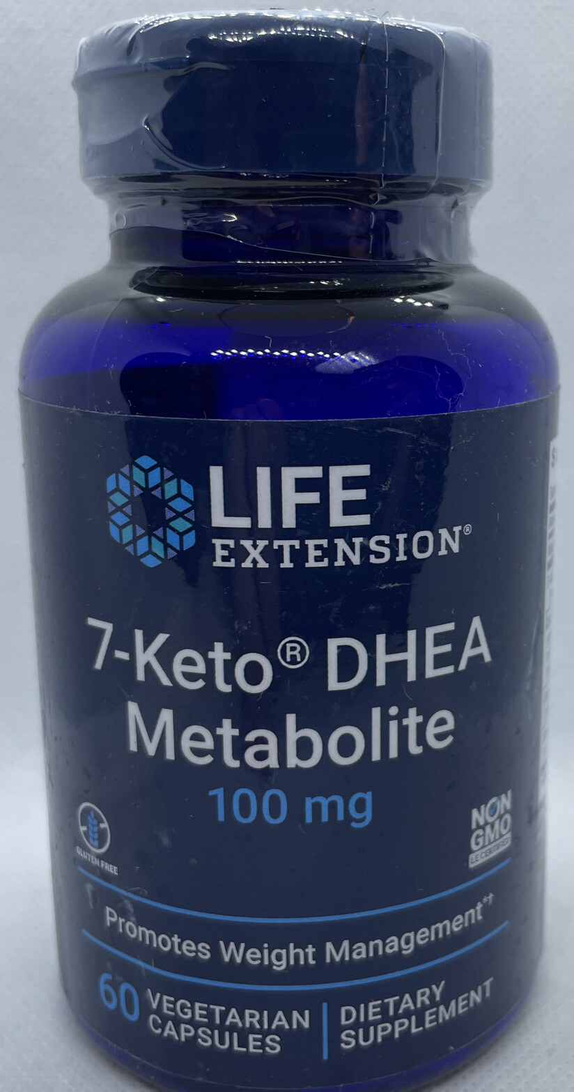Life Extension 7-Keto DHEA Metabolite [Weight Management] 100mg, 60 veg capsules