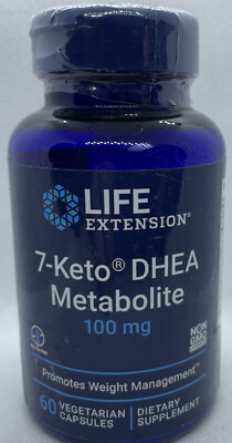 Life Extension 7-Keto DHEA Metabolite [Weight Management] 100mg, 60 veg capsules