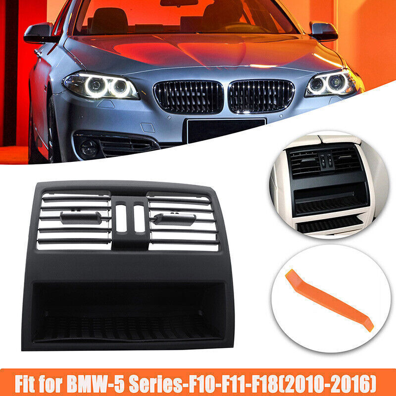 For BMW F10 523i 525i 528i Rear Center Console Air Vent A/C Panel Cover  w/Tool A