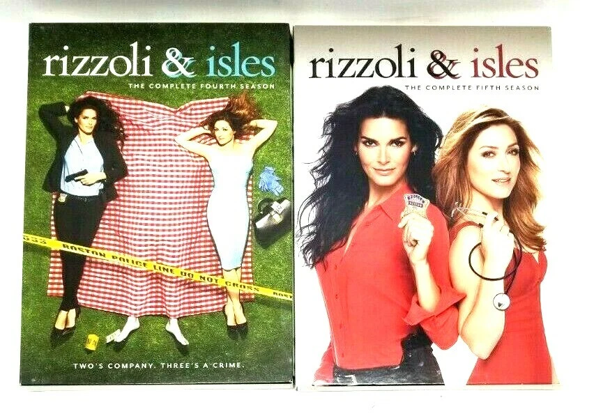 Rizzoli & Isles The Complete 1-7 Seasons 1 2 3 4 5 6 7 DVD (20-Disc Set) (K2) - Image 4 of 4
