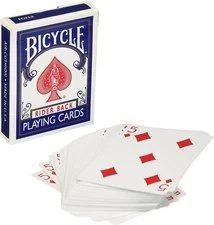 1 Deck Assorted One Way Bicycle FORCE BLUE Forcing 52 Playing Cards Same Magic