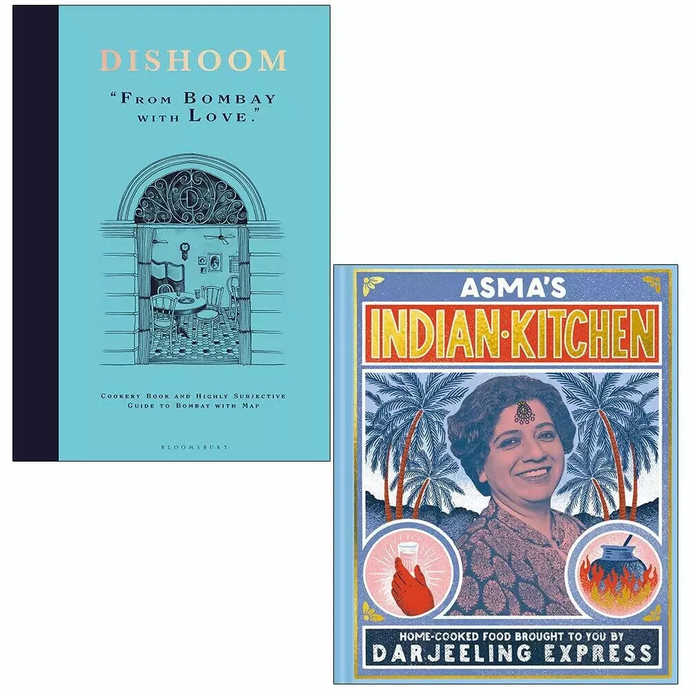 Dishoom From Bombay with Love, Asmas Indian Kitchen Asma Khan 2 Books Set
