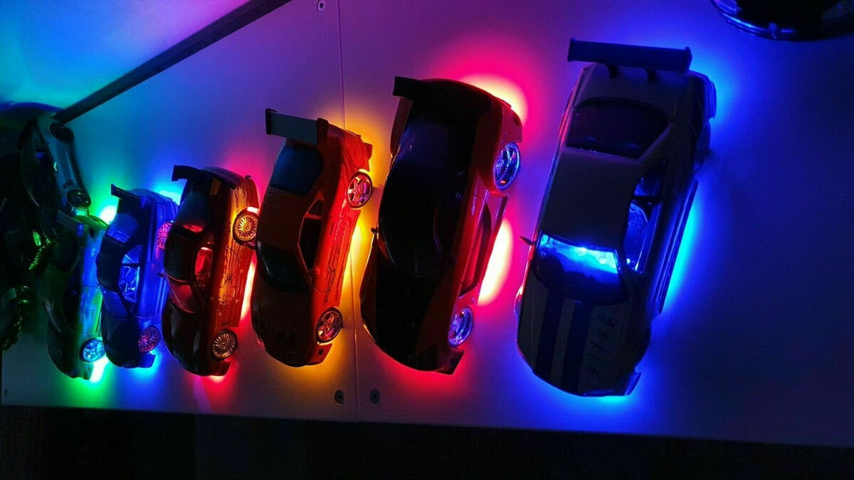 Unterbodenbeleuchtung für Modellautos LED Licht 1:18 1:24 1:10
