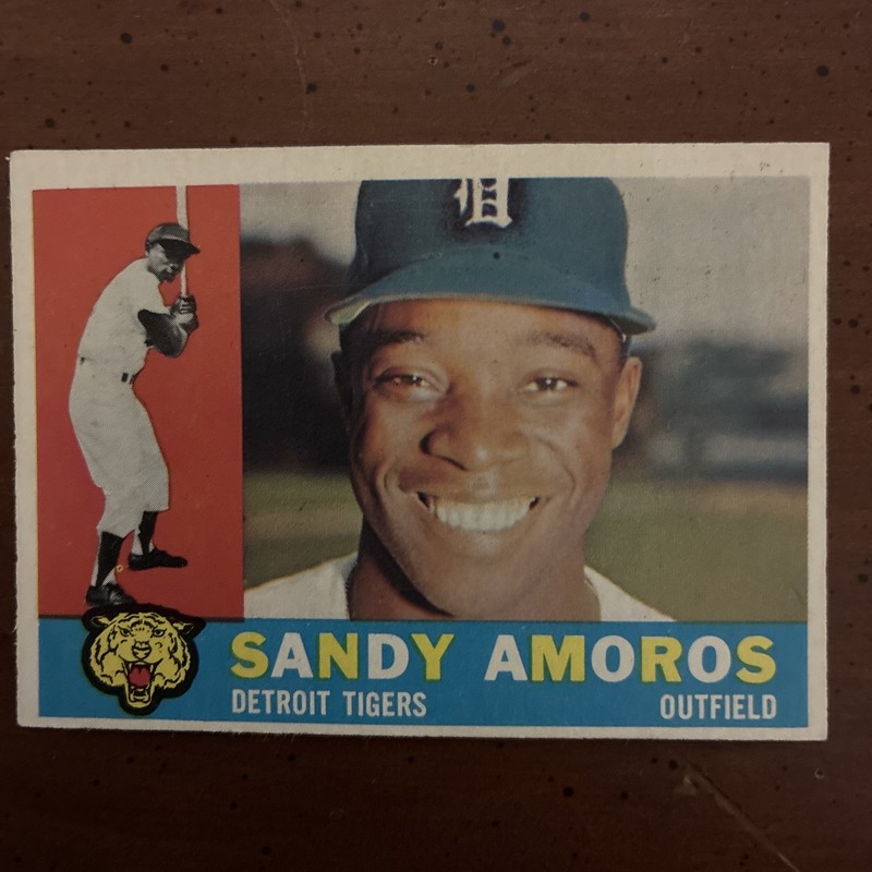 1960 Topps - High # Sandy Amoros #531 CHOF WSCHAMP/43HRS/180RBI/255AVE