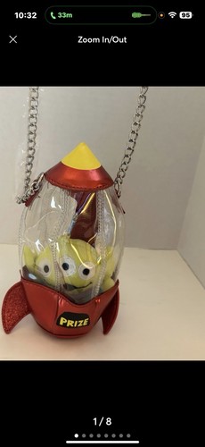 Toy Story Alien Umhängetasche rot gelb Disney Pixar Pizza Planet