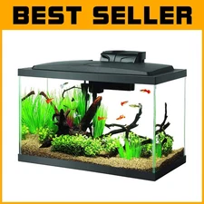 Complete Aquarium Kit with LED Lighting 10 Gallon