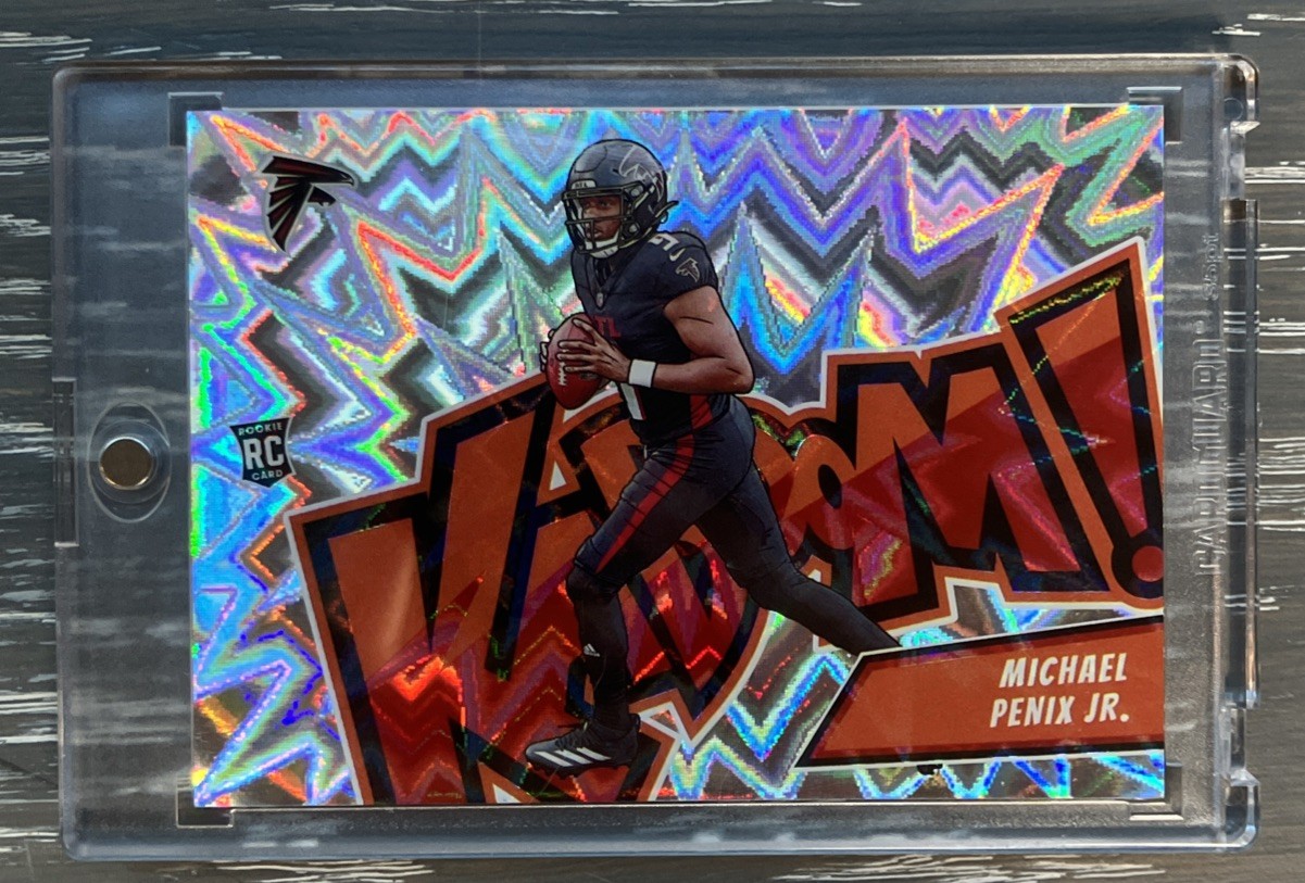 Michael penix jr KABOOM! 2024 PANINI ABSOLUTE #14 HORIZONTAL