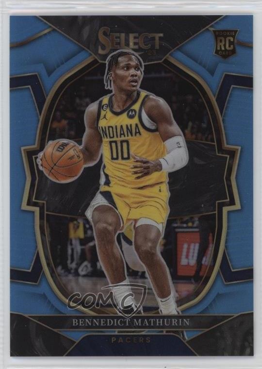 2022-23 Select Concourse Light Blue Prizm /299 Bennedict Mathurin Rookie RC 05is