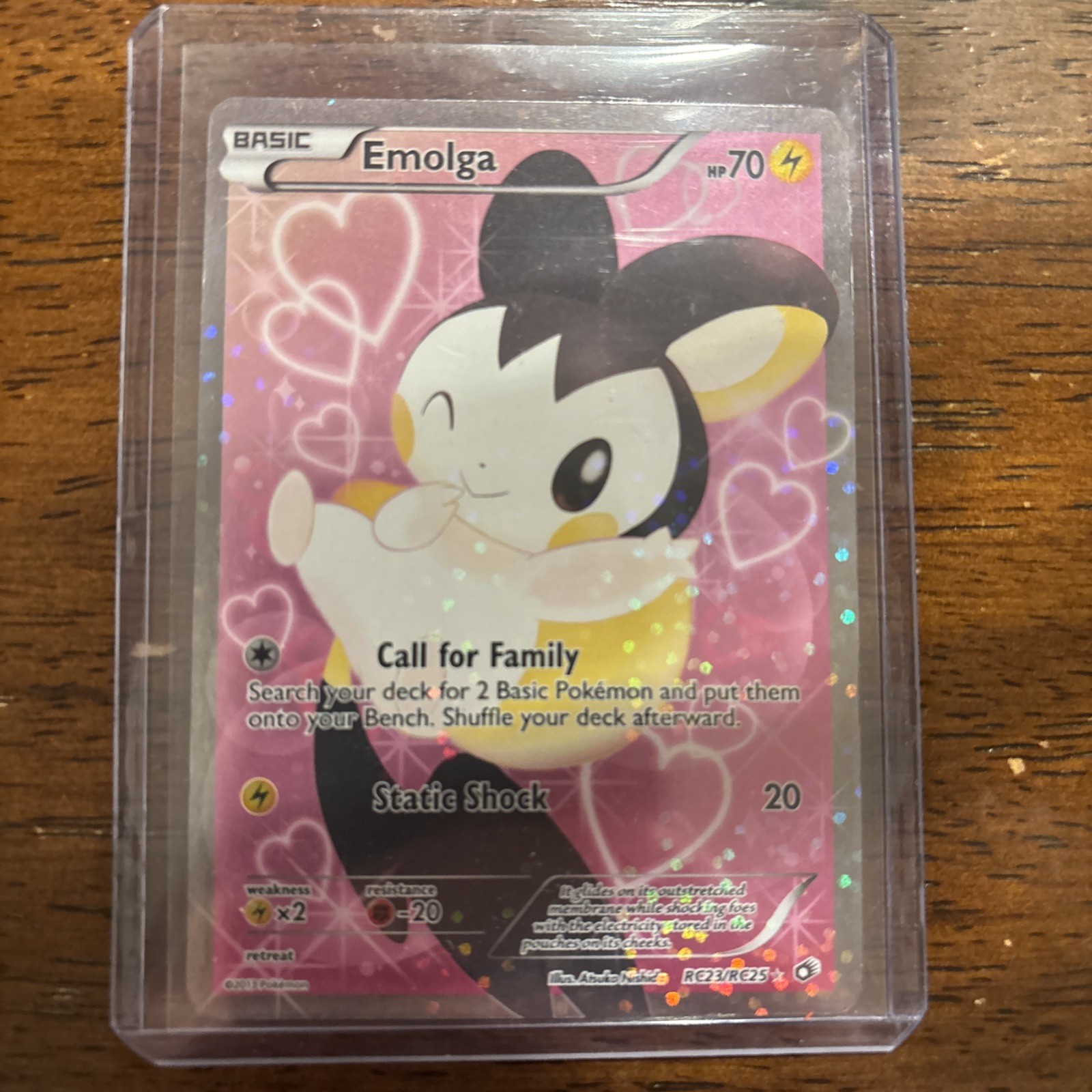 Emolga (Full Art) RC23/RC25 Legendary Treasures: Radiant Collection Holo - NM