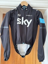 Rapha Team Sky Rain Cycling Jacket /Cape Small Waterproof