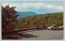 Postcard autumn color foliage, Shenandoah national Park Skyline Drive Virginia