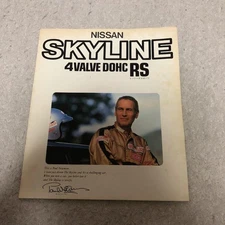 Skyline 4Valve DOHC RS Car Catalog, Used, Poor Condition, White/Gray