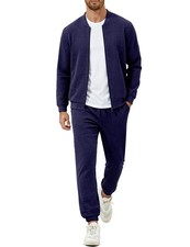 Men's Tracksuit 2 Piece Sets Jogging Suit Casual Running Sweatsuit with Full ...