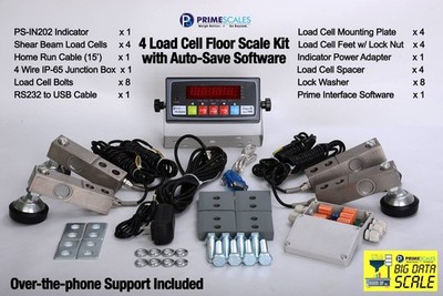 Prime Scale weighing kit NTEP Legal for trade Full kit Alloy Steel Load Cell