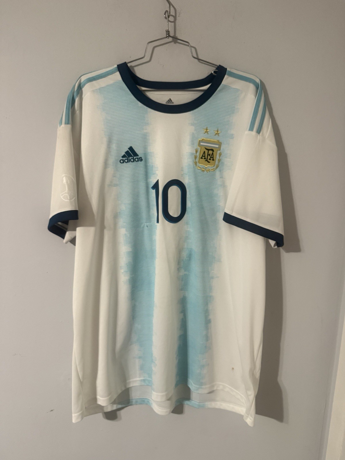Adidas Lionel Messi Argentina Home Jersey 2019 XXL World Cup Soccer