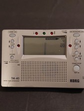 Korg TM-40 Combo Digital Tuner Metronome Chromatic