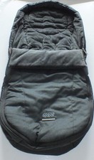 Mamas & Papas Cold Weather Plus Winter footmuff Ocarro Signature - Steel Grey
