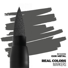 AK RCM032 Real Colors Acrylic Marker Gun Metal