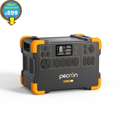PECRON E2000LFP Portable Power Station 1920Wh 2000W Backup LiFePO4 Battery