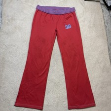 Le Jean de Marithe  Francois Girbaud Pants Adult 2XL Red 38 Sweatpants 33x32