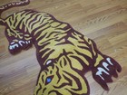 Tibetan Tiger Bengal Rug Shape Handmade Kids Boho Rug Aesthetic Rug 3x5 Ft — photo 10