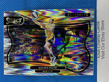 2025 #21 Kelsey Plum Panini Select WNBA Snapshots Silver Flash Insert Sparks