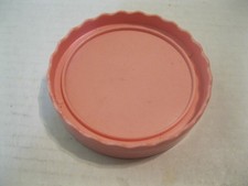 Fisher Price Fun With Food 1988 Create-A-Cake 2152 Small Pink Plate or Lid