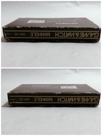 Nintendo Game & Watch Gold MANHOLE MH-06 w/ Box, Manual LCD Electronics Game JP