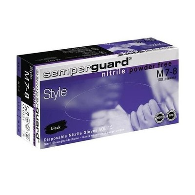 Sempermed Einw.-Handsch.Semperguard  Sapphire XP black Gr.XL schwarz Nitril 90
