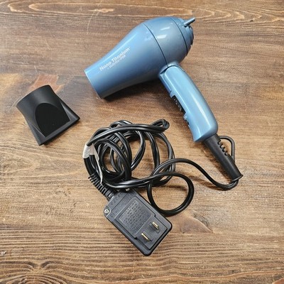 BaBylissPRO Nano Titanium Travel Hair Dryer Blue 1000W Tested BABNT053T