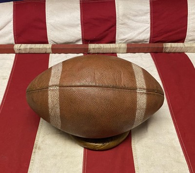 70年代 USA製 HARVARD69 フットボールT REAL MOON Vintage 1970s Wilson Leather Football w/Laces OJ Simpson F1144