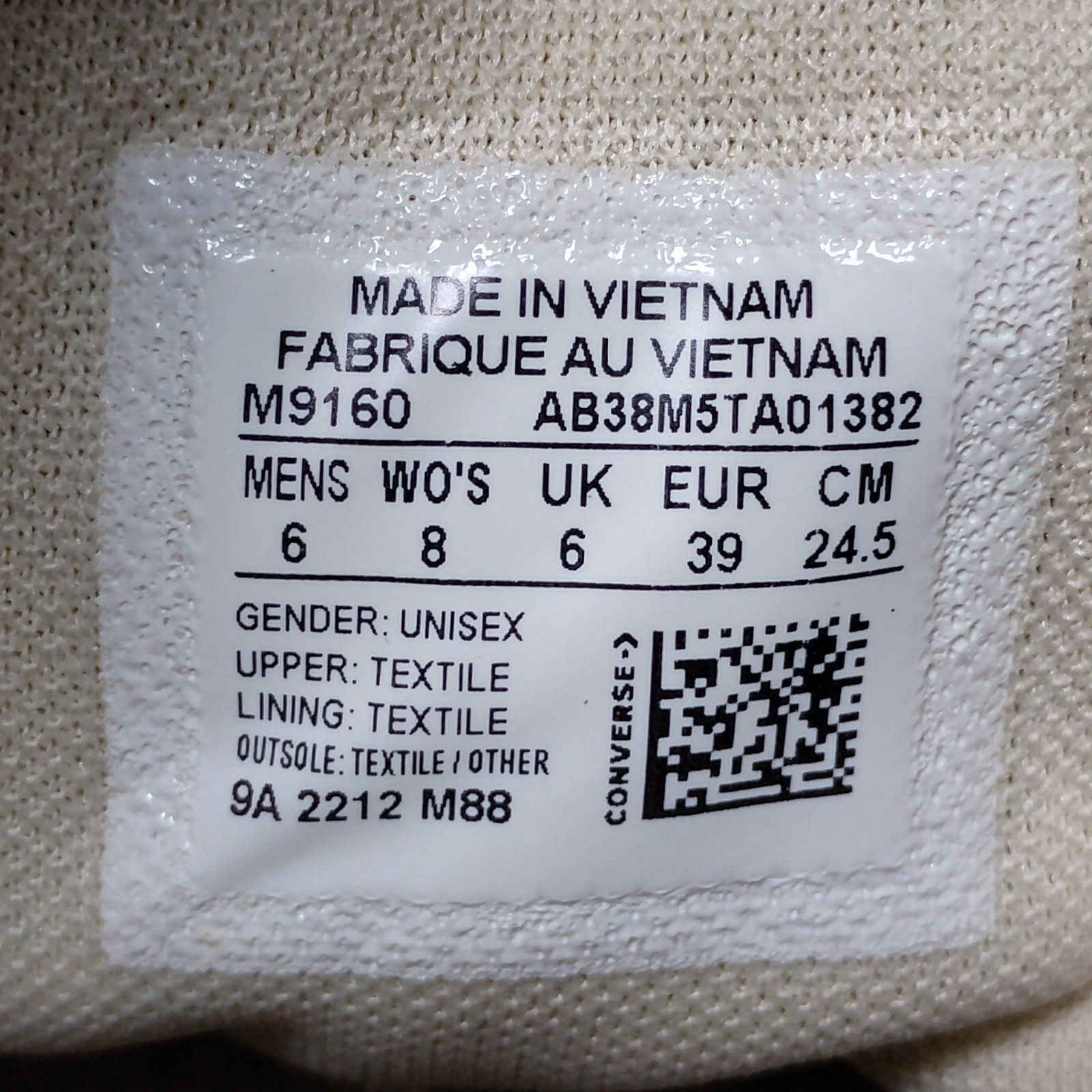 Converse Chuck Taylor All Star High Top Sneakers Womens Shoes Size 8 Black M9160 thumbnail 14