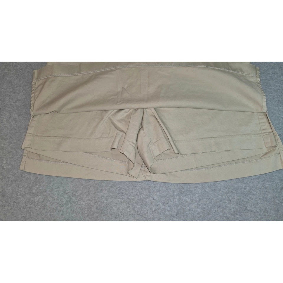 Vtg David Paul Skort Beige Golf Tennis Casual Activewear Women's Size 12 - Image 3 of 4