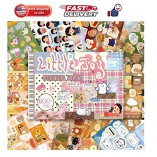 Japanese Kawaii Sticker Book, 30 Sheets, 800 Pieces, INS Style Cute Cartoon A...