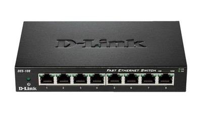 D-LINK DES-108/E Desktop Switch 8