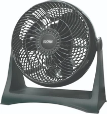 EZ-CHILL 8" 3-Speed Wall-Mountable High-Velocity Fan with Plastic Blades