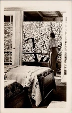 Sierra Sky Guest Ranch, Yosemite, OAKHURST, California Real Photo Postcard