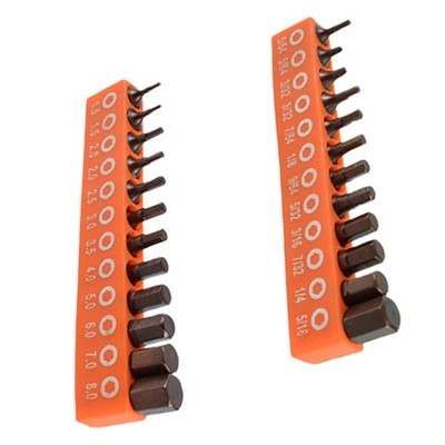 Innovative Design Magnetic Hexagon Screwdrivers in a Total of 1224 Sets