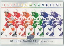 2021-22 Upper Deck Electromagnetic Johnny Gaudreau #EM-15 Calgary Flames