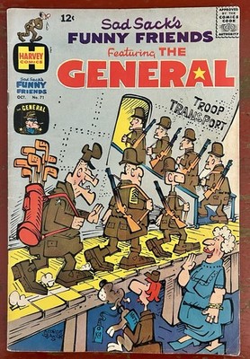 Vintage Sad Sack s Funny Friends #71 October 1967