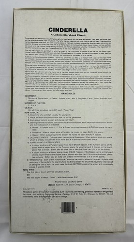 1975 Cinderella Game by Cadaco Complete in Great Condition FREE SHIPPING - Picture 6 of 6
