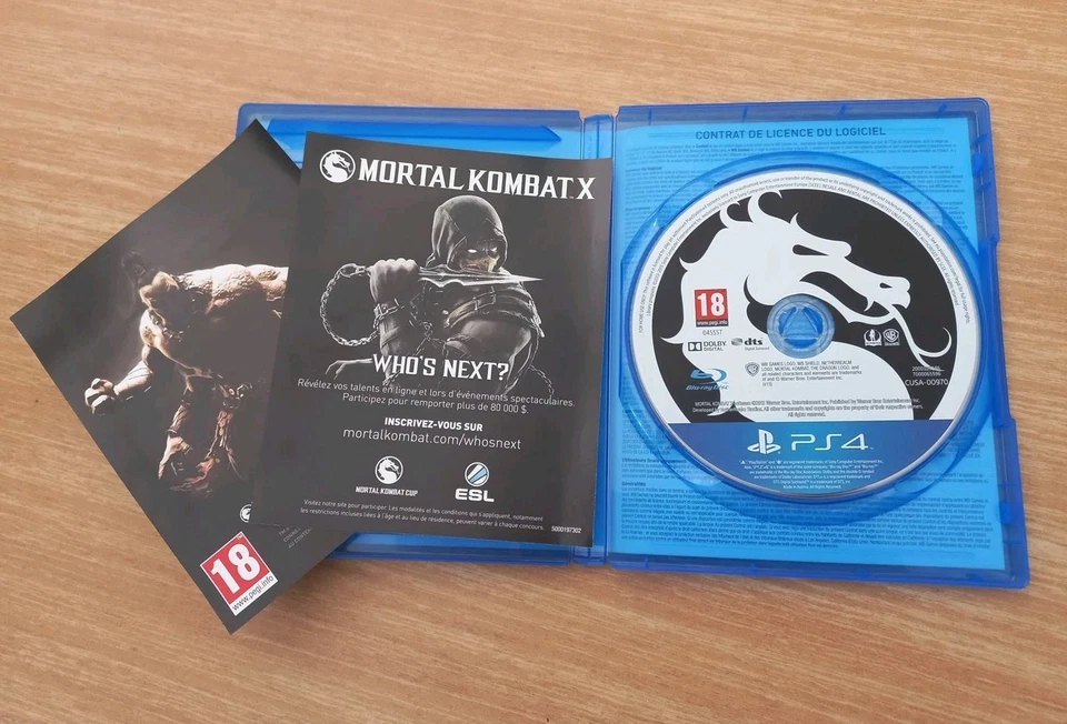 Jeu Ps4 Mortal Kombat x, photo 4 sur 5