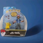 Tomy Vintage 1998 Pokémon Ash Misty Pikachu Figure Brand New In Box Sealed