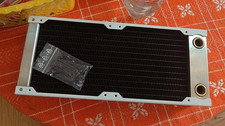 PC liquid cooling 240mm radiator :WATERCOOL HEATKILLER RAD 240-L. S-steel 