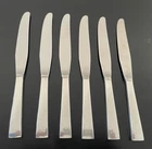 Continental by International Sterling Silver Dinner Salad 8.75” Knife Set of (6)