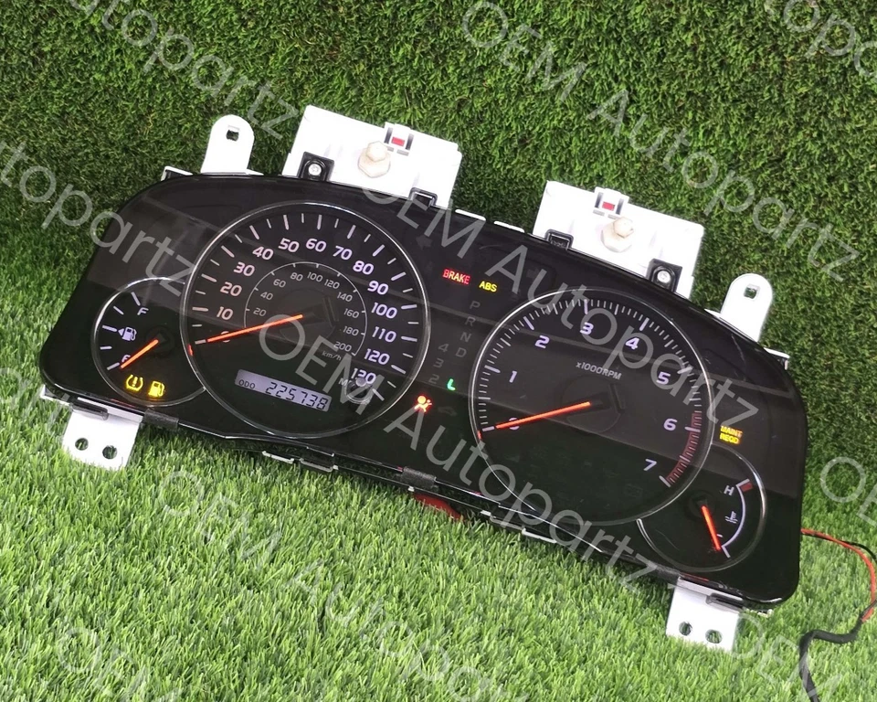 Lexus GX470 2003-2009 medidor de velocidad medidor de clúster ODO 243 k millas LHD fabricante original usado Foto 2 de 4