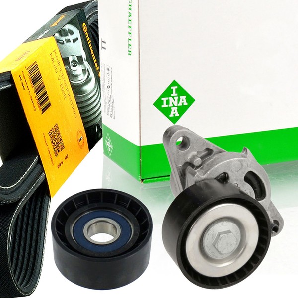 Conti 6PK1750 Keilrippenriemen-Satz + Spanner FüR Renault Megane-image