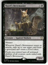 Hazel's Brewmaster 17 NM MTG Commander: Bloomburrow Magic