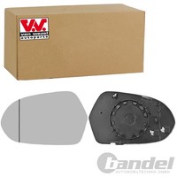 VAN Wezel Spiegelglas AsphÄRisch Beheizbar Links Passend FÜR Audi A6 | 0342837