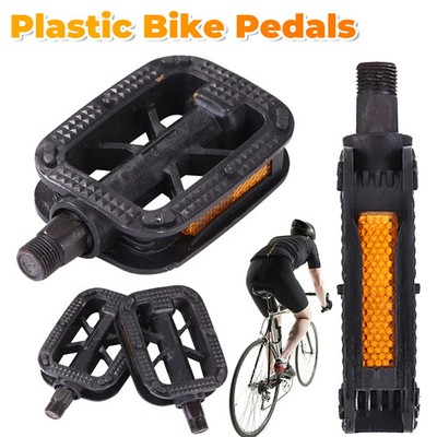 Fahrrad Pedale Plattform Flat Pedals Rutschfest Leicht Kunststoff